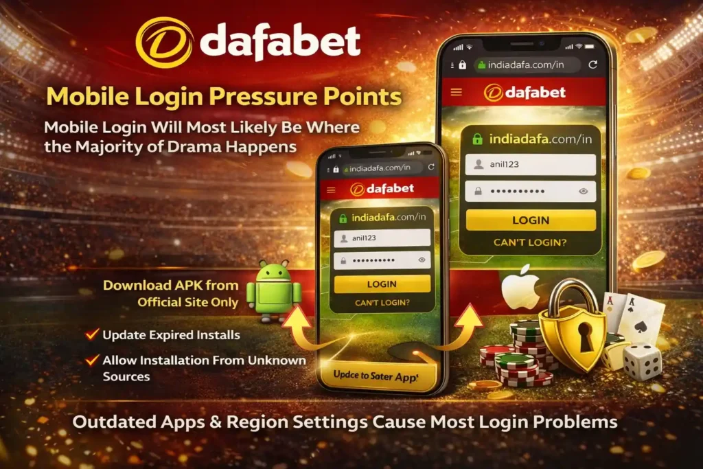 Mobile Login Pressure Points