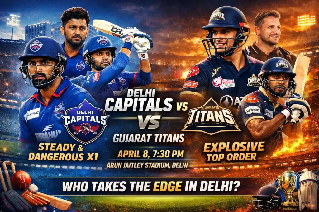 Delhi Capitals vs Gujarat Titans