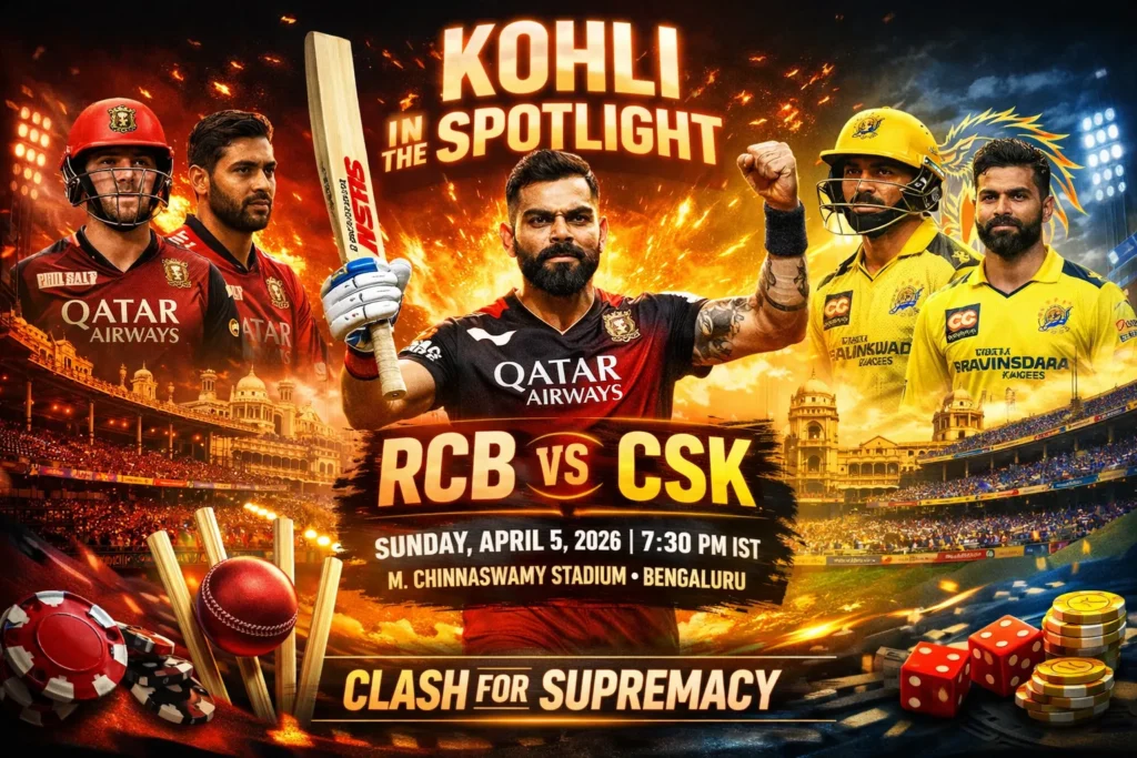 RCB vs CSK